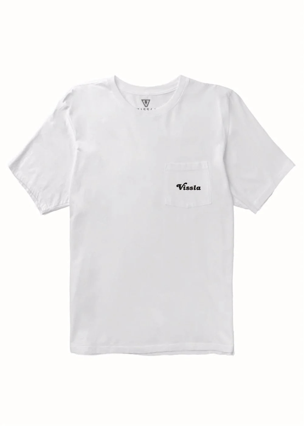 Caught Inside Premium Organic PKT Tee-WHT