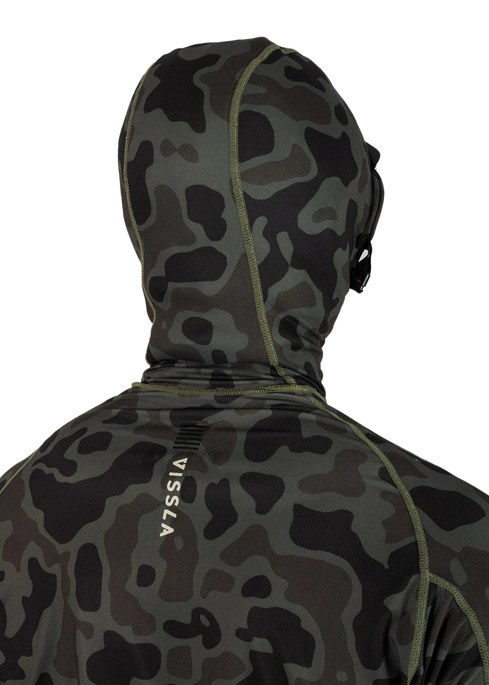Warm Seas Eco Hooded LS Rash Guard CAM