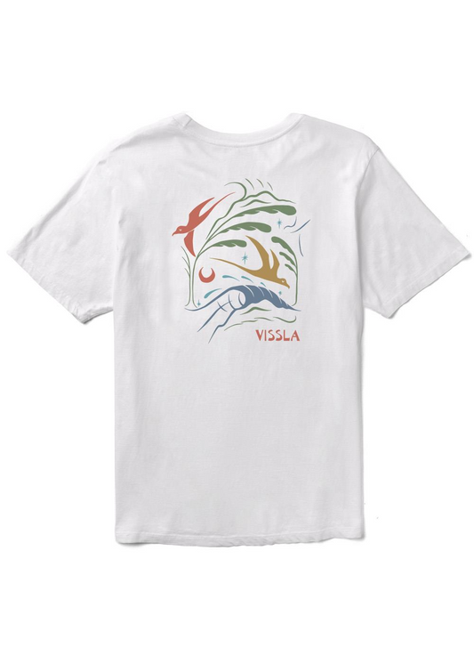 Miyashiro Swell Seekers Organic Tee-White